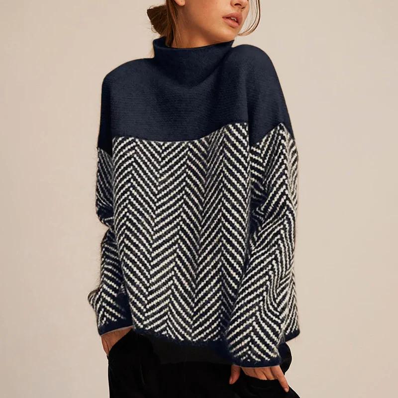 EB | Grobstrick Rollkragenpullover