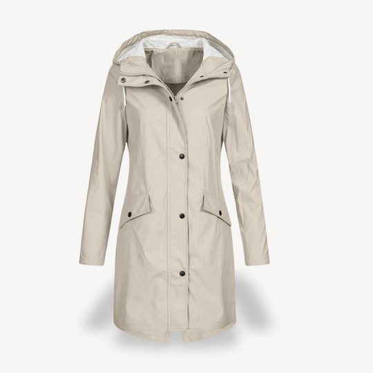 EB | Damen Wasserdichte Kapuzenjacke