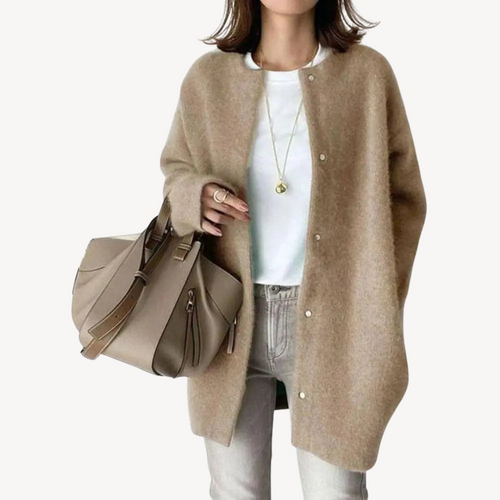 EB | Button-Down Wollcardigan für Damen