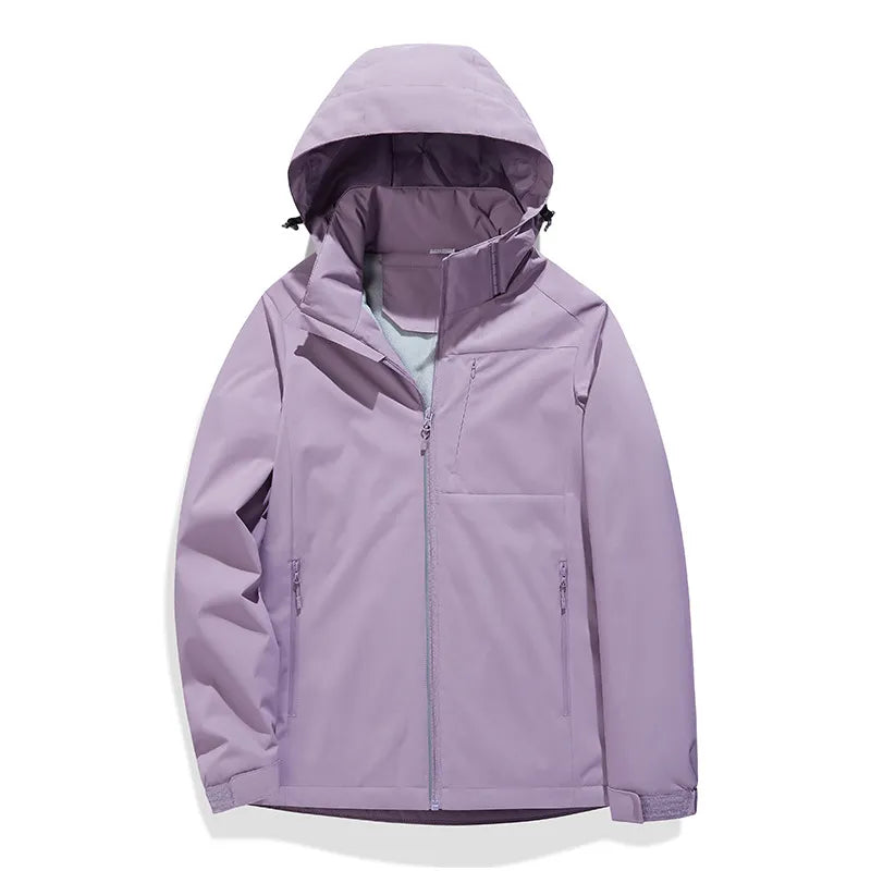 EB | Wasserdichte Fleece-gefütterte Shell-Jacke