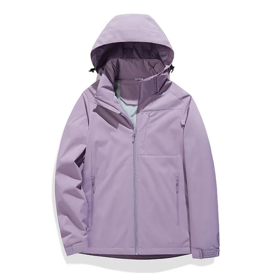EB | Wasserdichte Fleece-gefütterte Shell-Jacke