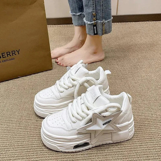 EB | Sneakers Donna mit Plateau und Stella
