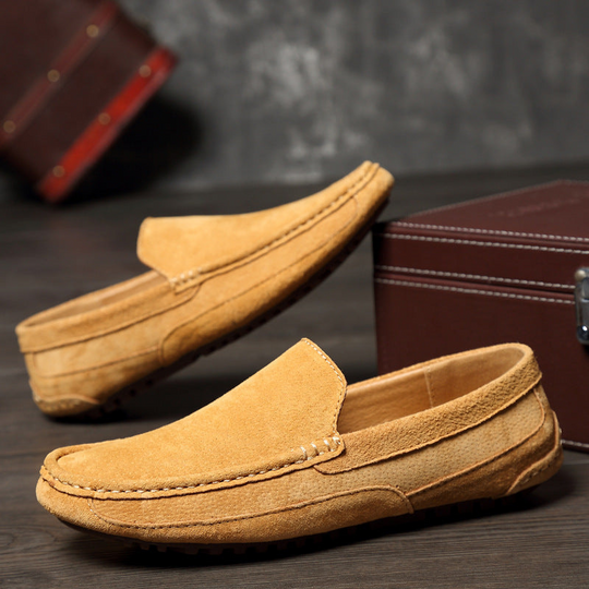 EB | Herren Beige Mokassins Bequem