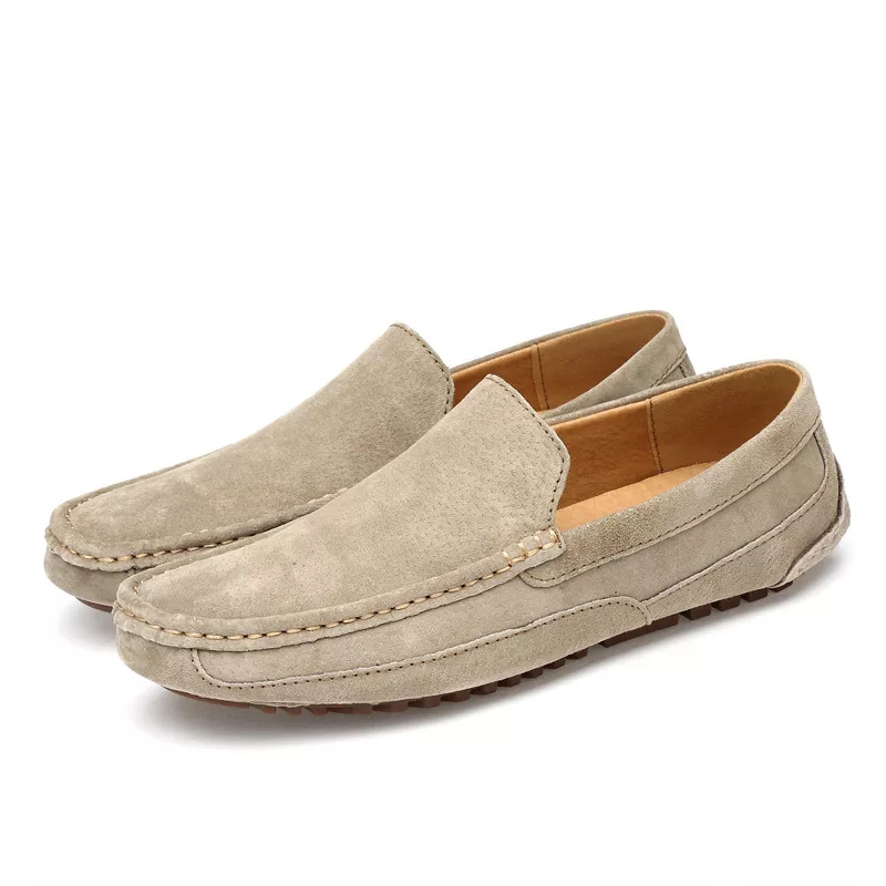 EB | Herren Beige Mokassins Bequem