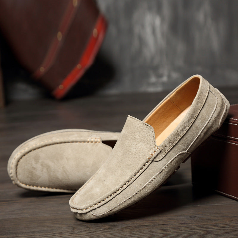 EB | Herren Beige Mokassins Bequem