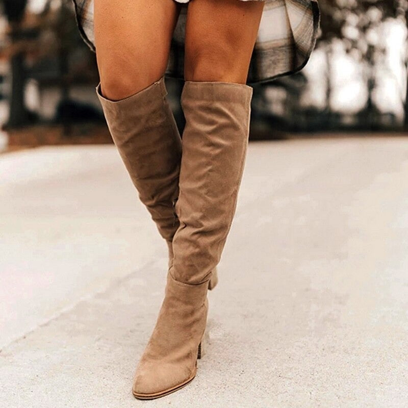 EB | Damenstiefel mit Blockabsatz Winter