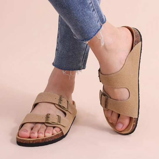 EB | Korksohle Sandalen Ausgezeichneter Halt