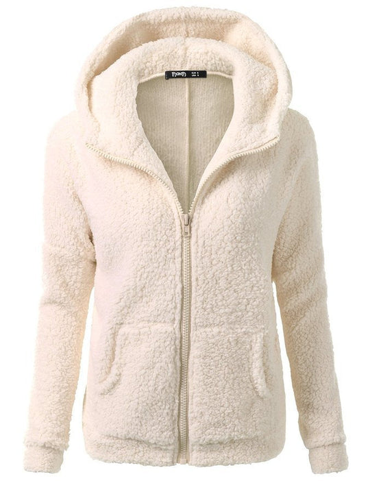 EB | Weicher Fleece-Cardigan Schön & Warm & Vielseitig