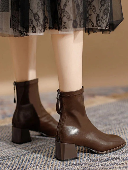 Bequeme Elegante Damen Alltag Leichte Modische Stiefel EB