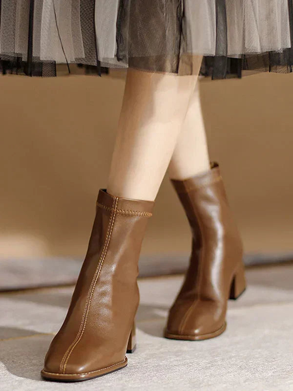 Bequeme Elegante Damen Alltag Leichte Modische Stiefel EB