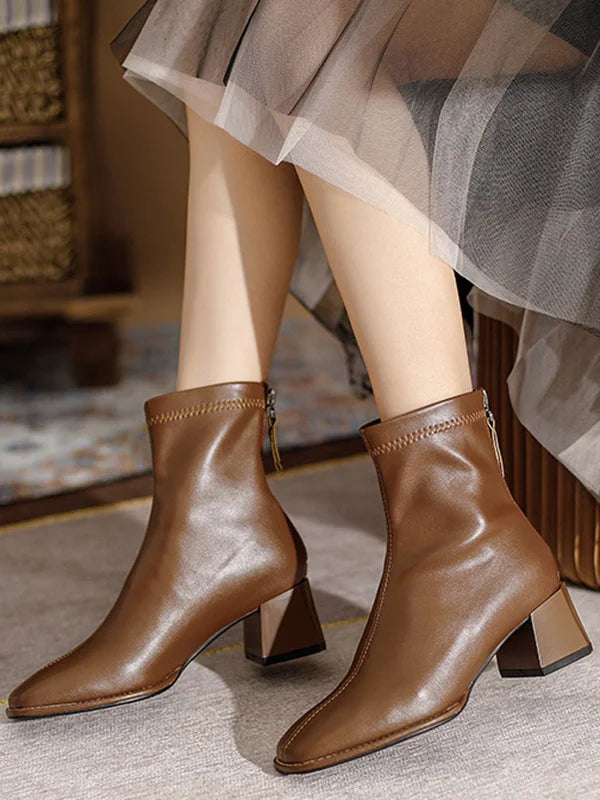 Bequeme Elegante Damen Alltag Leichte Modische Stiefel EB