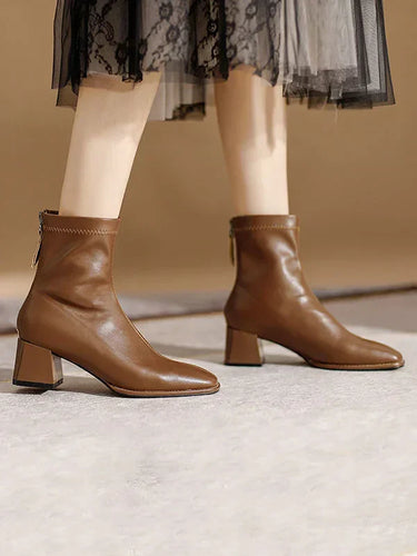 Bequeme Elegante Damen Alltag Leichte Modische Stiefel EB
