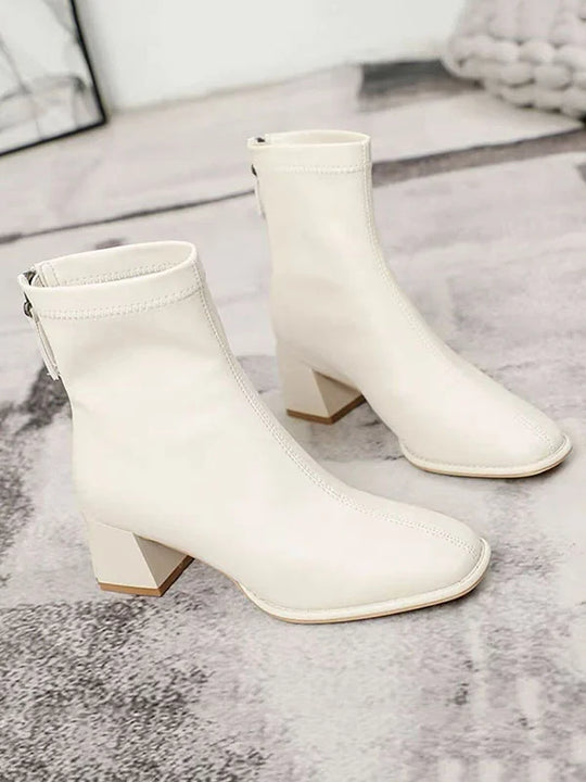 Bequeme Elegante Damen Alltag Leichte Modische Stiefel EB