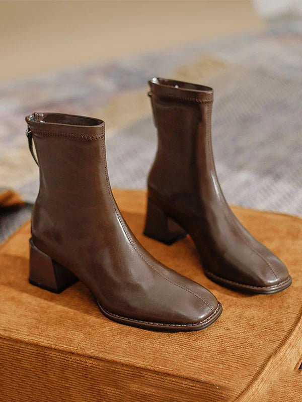 Bequeme Elegante Damen Alltag Leichte Modische Stiefel EB