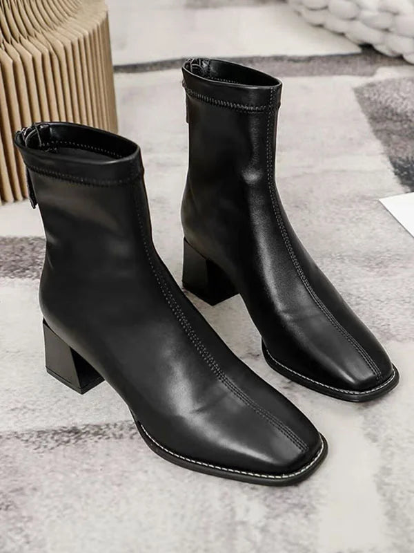 Bequeme Elegante Damen Alltag Leichte Modische Stiefel EB