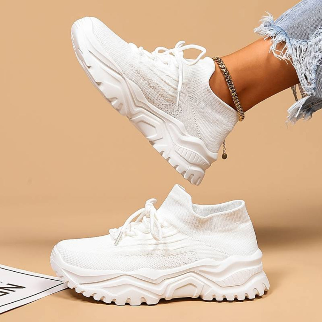 Bequeme Leichte Damen Laufschuhe Fuer Jeden Tag Sneaker EB