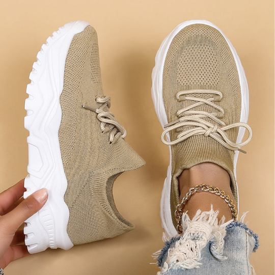 Bequeme Leichte Damen Laufschuhe Fuer Jeden Tag Sneaker EB