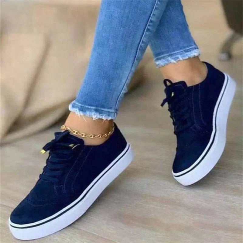 Bequeme Warme Klassische Damen Leichte Alltags Wanderschuhe EB