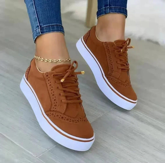 Bequeme Warme Klassische Damen Leichte Alltags Wanderschuhe EB