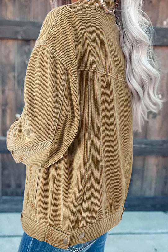 EB | Cordura-jacke mit Niete Baumwollmischung Trendy und Einzigartig