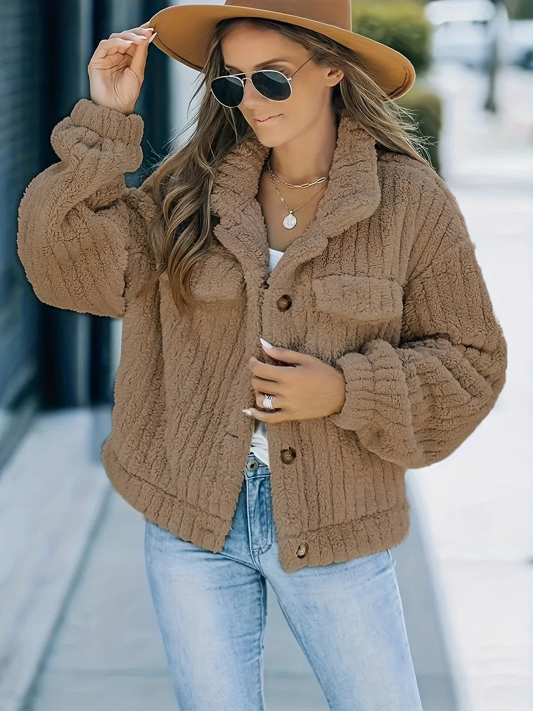 EB | Truckerjacke mit Fell