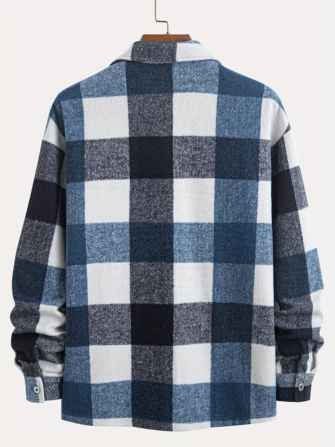 EB | Karierter Hemdjacke Baumwolle Lässig und Trendy