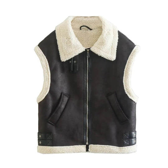 EB | Leder Bodywarmer Stilvoll & Bequem