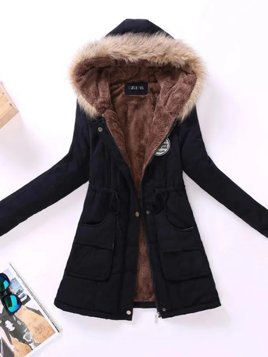 EB | Slim-Fit Parka mit Kapuze - Bequem & Stilvoll