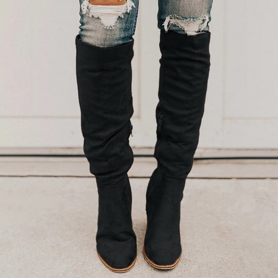 EB | Damenstiefel mit Blockabsatz Winter