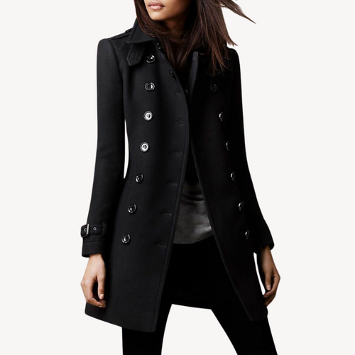 EB | Damen Woll Peacoat