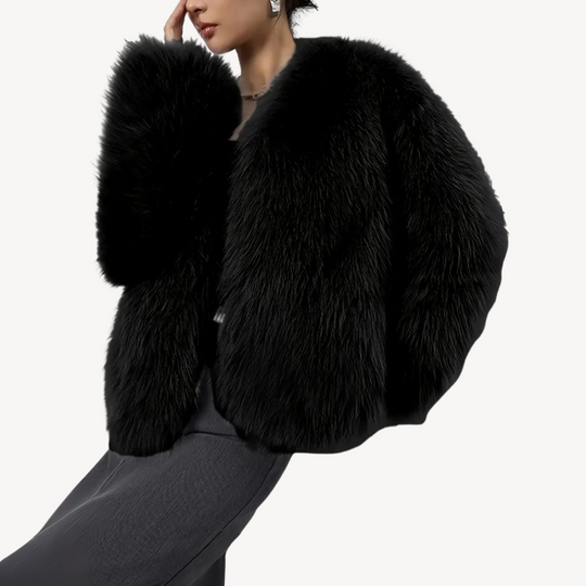 EB | Damen Winterjacke Kunstpelz Mantel