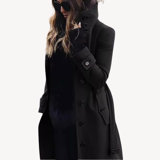 EB | Damen Wollmischung Trenchcoat