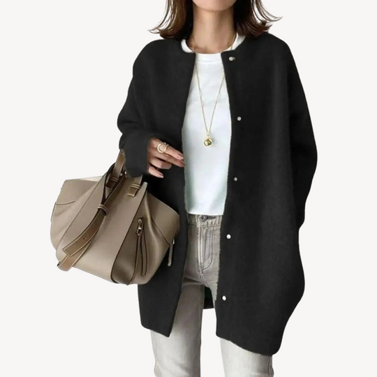 EB | Button-Down Wollcardigan für Damen