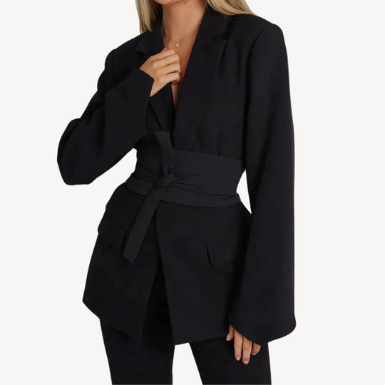 EB | Damen Gürtel-Blazer – Elegante Anzugjacke