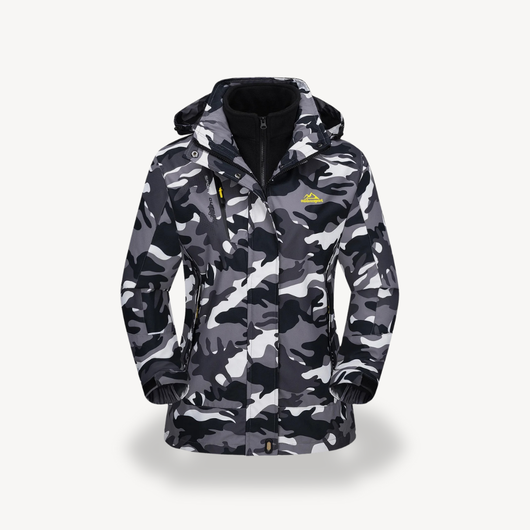 EB | Damen 3-In-1 Wasserdichte Skijacke