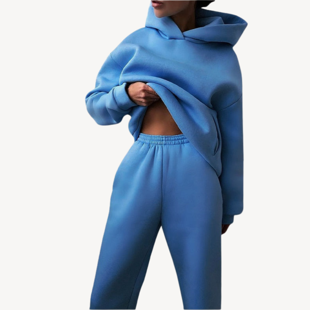 EB | Oversized Hoodie und Jogger Set für Frauen