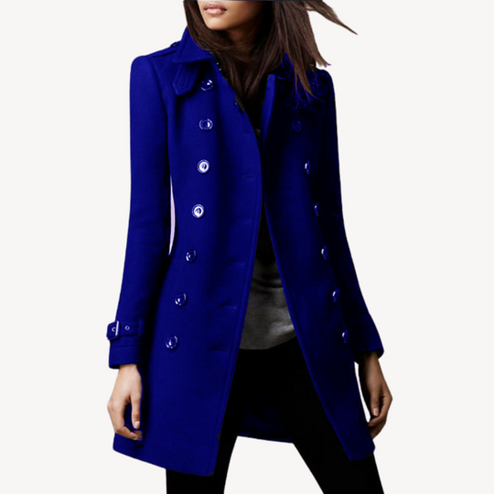 EB | Damen Woll Peacoat