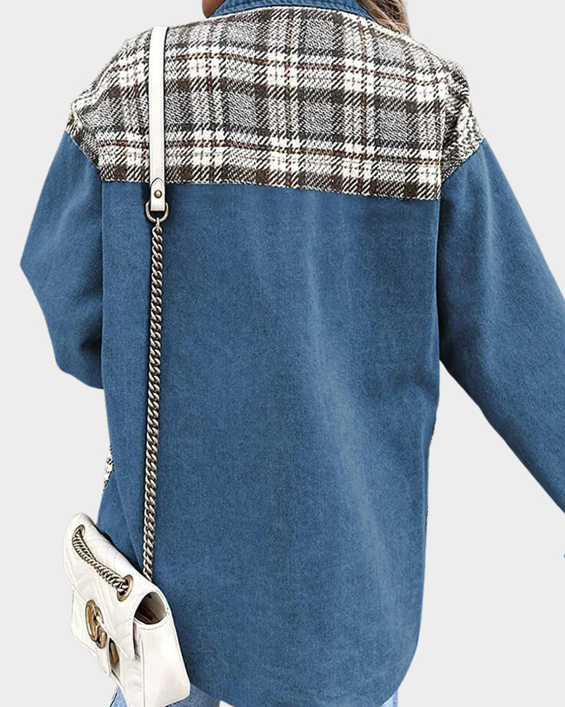 EB | Damen-Denimjacke mit modernem Chic