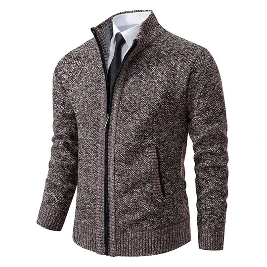 EB - Stilvolle und Bequeme Winter Fleece Jacke mit Reißverschluss für Männer