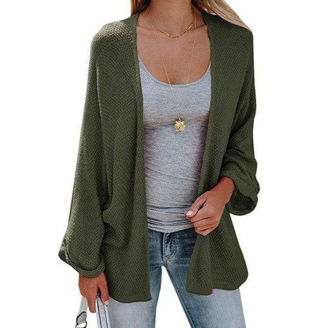 EB | Lässige und Stilvolle Allgemeine Strickjacke