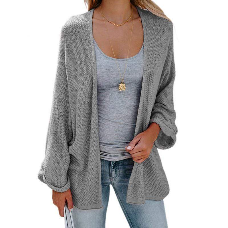 EB | Lässige und Stilvolle Allgemeine Strickjacke