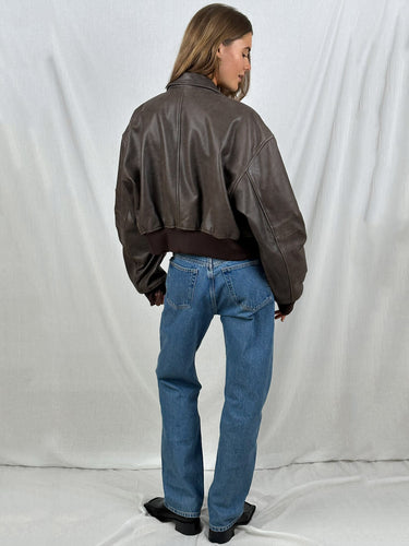 EB | Bonnie Brauner, Cropped Bomberjacke
