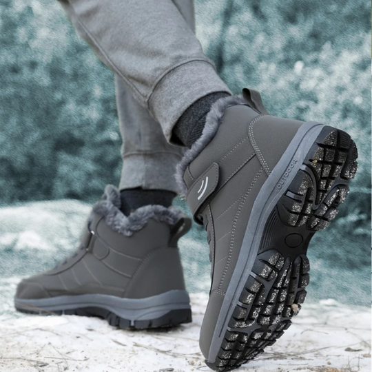 Leichte Frauen Schneestiefel mit Fell EB