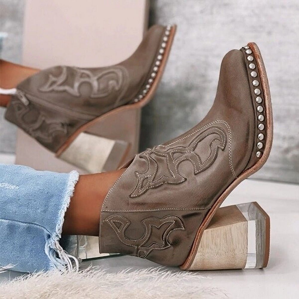 stylische Trikot-Stiefel für Damen EB EB