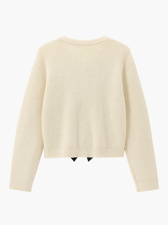 EB | Bow-Detail Damenpullover