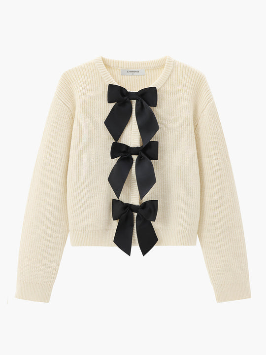 EB | Bow-Detail Damenpullover