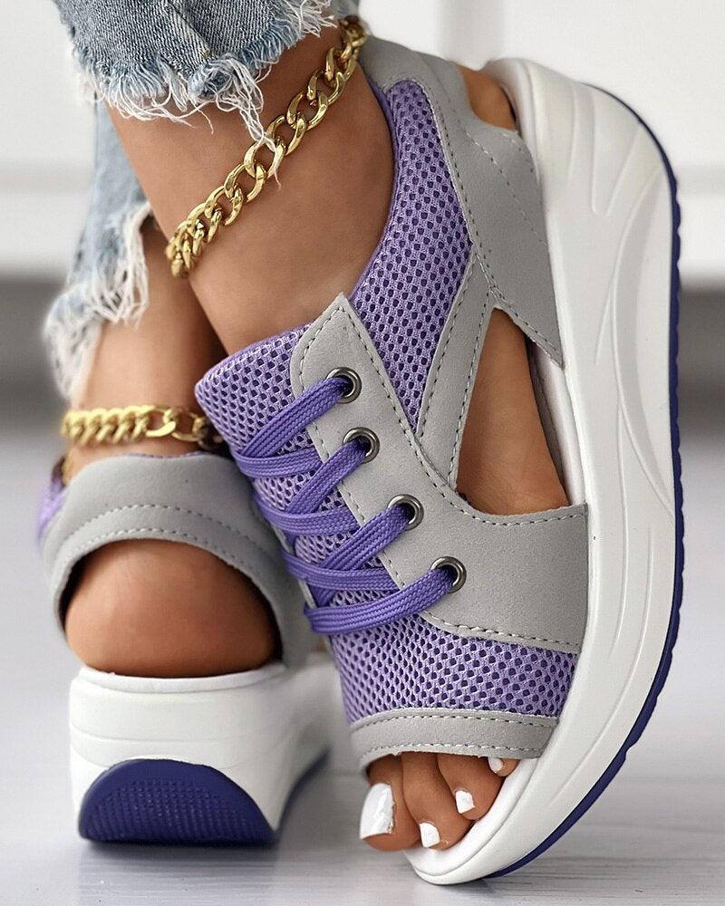 EB | Sommerliche, Grobe Sandalen