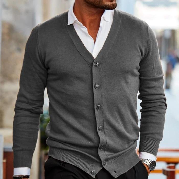 EB | Klassische Herrenstrickjacke