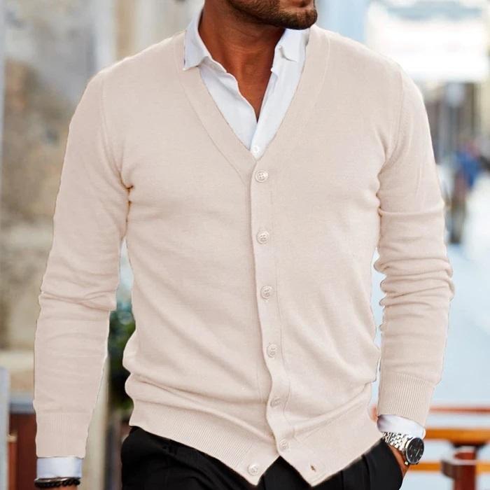EB | Klassische Herrenstrickjacke