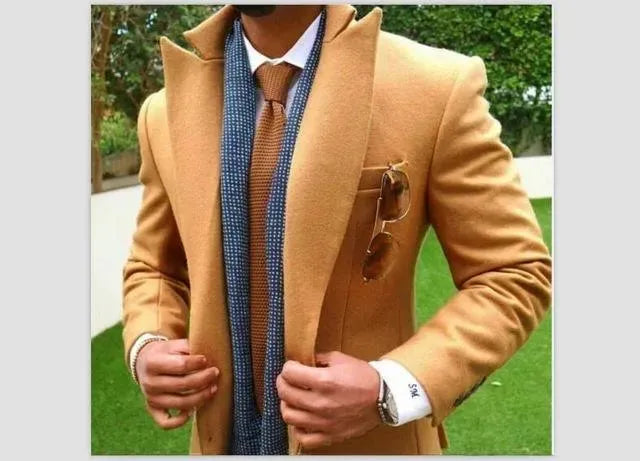 EB | Brauner Herren Mantel